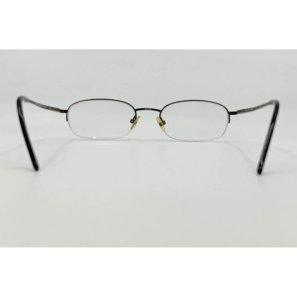Richard Taylor Scottsdale Alex Eyeglass Frames Mens Brown Half Rim 51-19-140